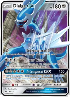 Dialga GX, Luz Prohibida 82