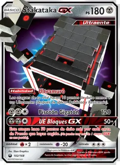 Stakataka GX, Tormenta Celestial 102