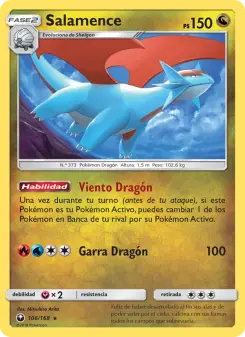 Salamence, Tormenta Celestial 106