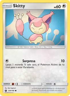 Skitty, Tormenta Celestial 120