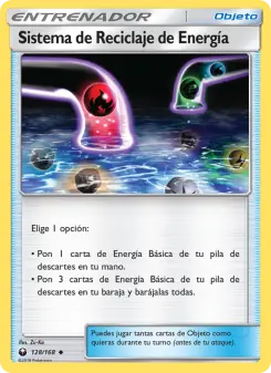 Sistema de Reciclaje de Energía, Tormenta Celestial 128