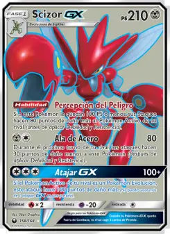 Scizor GX, Tormenta Celestial 158
