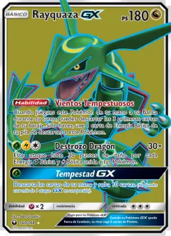 Rayquaza GX, Tormenta Celestial 160