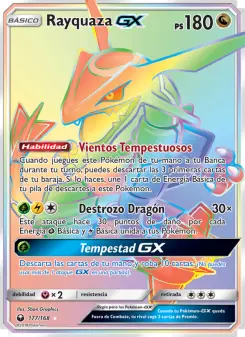 Rayquaza GX, Tormenta Celestial 177