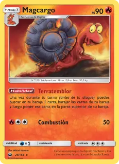 Magcargo, Tormenta Celestial 24