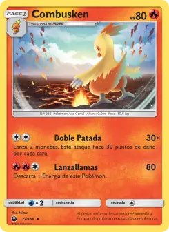 Combusken, Tormenta Celestial 27