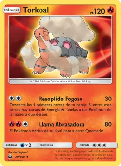 Torkoal, Tormenta Celestial 29