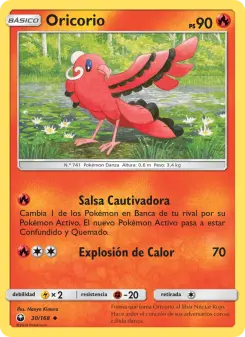 Oricorio, Tormenta Celestial 30
