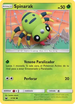 Spinarak, Tormenta Celestial 5