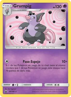 Grumpig, Tormenta Celestial 60