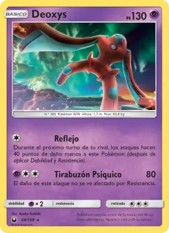 Deoxys, Tormenta Celestial 68