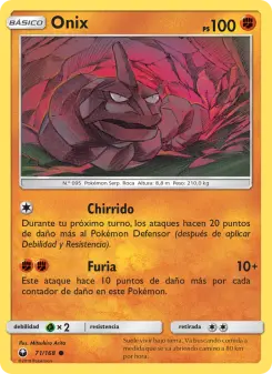 Onix, Tormenta Celestial 71
