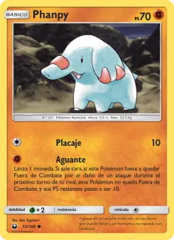 Phanpy, Tormenta Celestial 72