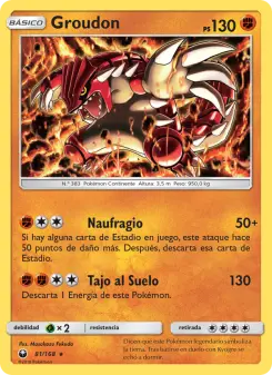 Groudon, Tormenta Celestial 81