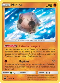 Minior, Tormenta Celestial 83