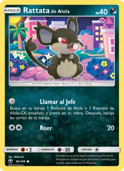 Rattata de Alola, Tormenta Celestial 84