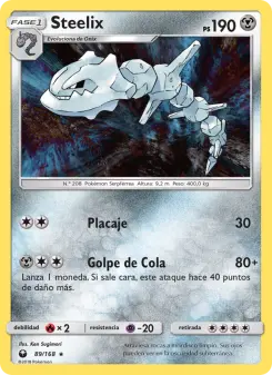 Steelix, Tormenta Celestial 89