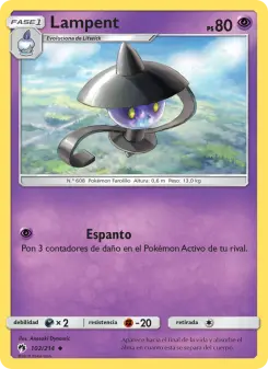 Lampent, Truenos Perdidos 102