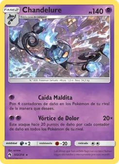Chandelure, Truenos Perdidos 103