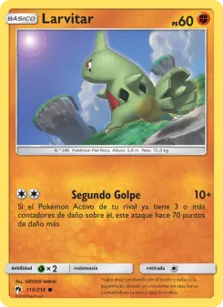Larvitar, Truenos Perdidos 115