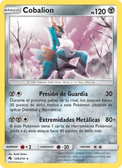 Cobalion, Truenos Perdidos 129