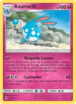 Azumarill, Truenos Perdidos 136