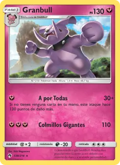 Granbull, Truenos Perdidos 138