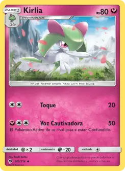 Kirlia, Truenos Perdidos 140