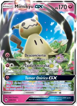 Mimikyu GX, Truenos Perdidos 149