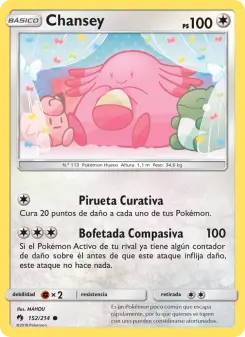 Chansey, Truenos Perdidos 152