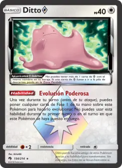Ditto ◇, Truenos Perdidos 154
