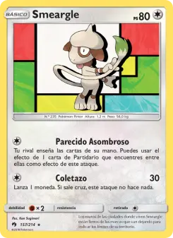 Smeargle, Truenos Perdidos 157