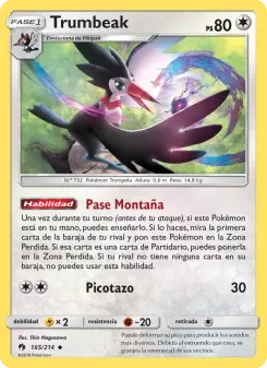 Trumbeak, Truenos Perdidos 165