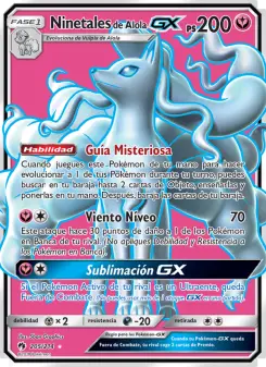 Ninetales de Alola GX, Truenos Perdidos 205