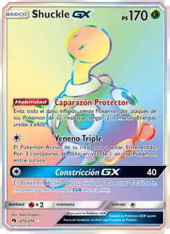 Shuckle GX, Truenos Perdidos 215