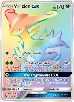 Virizion GX, Truenos Perdidos 217