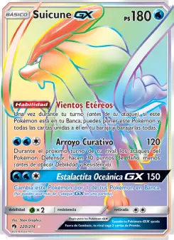 Suicune GX, Truenos Perdidos 220