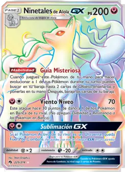 Ninetales de Alola GX, Truenos Perdidos 225