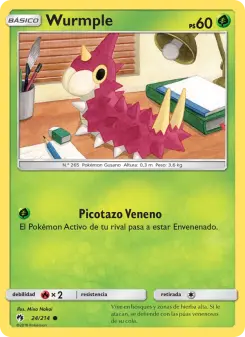 Wurmple, Truenos Perdidos 24