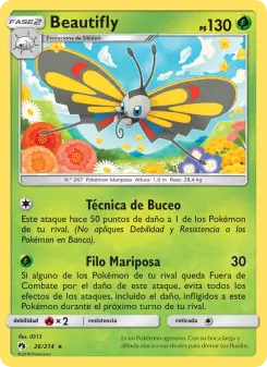 Beautifly, Truenos Perdidos 26