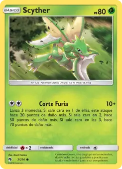 Scyther, Truenos Perdidos 3