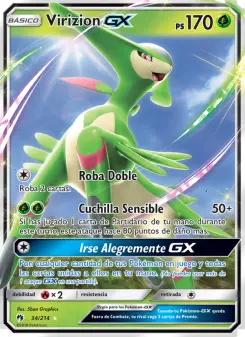 Virizion GX, Truenos Perdidos 34