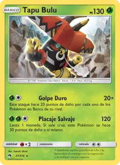Tapu Bulu, Truenos Perdidos 37