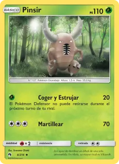 Pinsir, Truenos Perdidos 4
