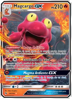 Magcargo GX, Truenos Perdidos 44