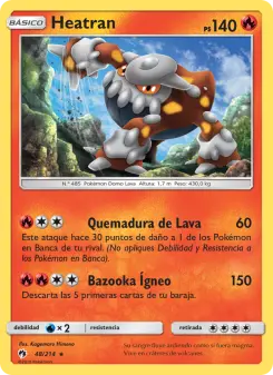 Heatran, Truenos Perdidos 48