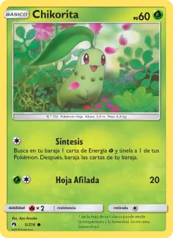 Chikorita, Truenos Perdidos 5
