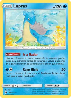 Lapras, Truenos Perdidos 56