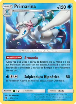 Primarina, Truenos Perdidos 67