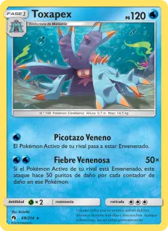 Toxapex, Truenos Perdidos 69